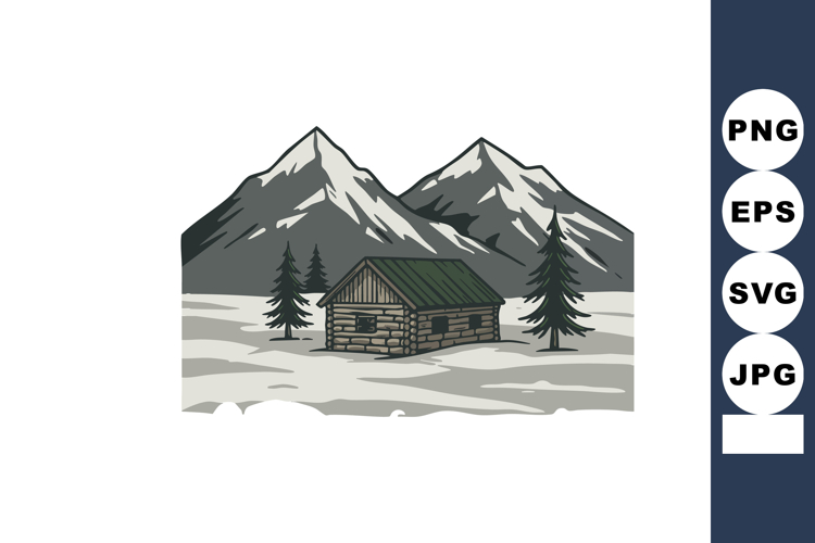 Cabin Clipart Image 4