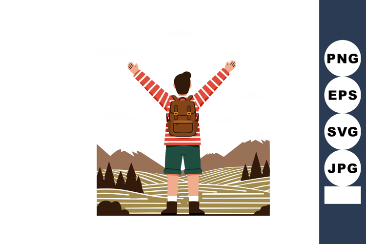 Backpack Clipart Image 24