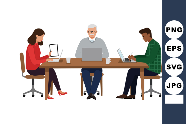 Working Together Clipart Image 12