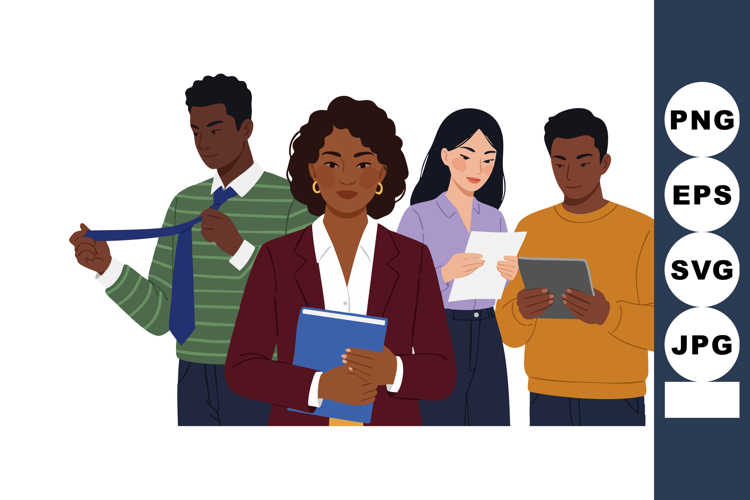 Group Of People Clipart Image 20