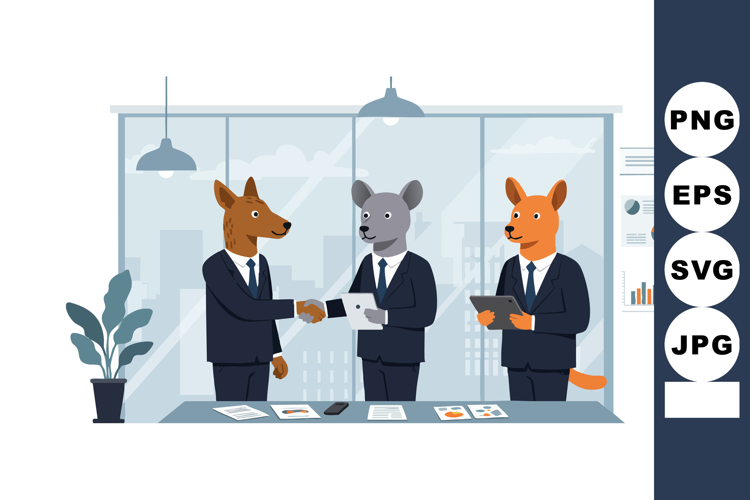 Handshake Clipart Image 20