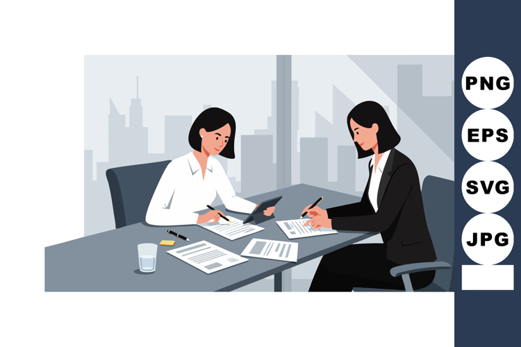 City Skyline Clipart Image 18