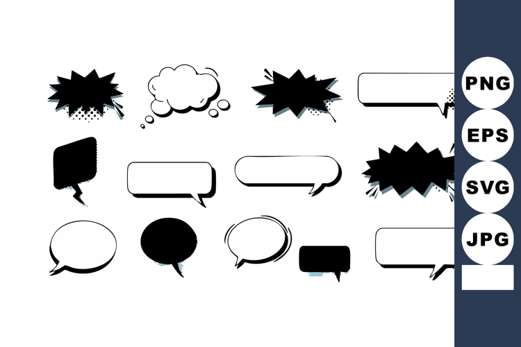 Speech Bubble Clipart Image 14