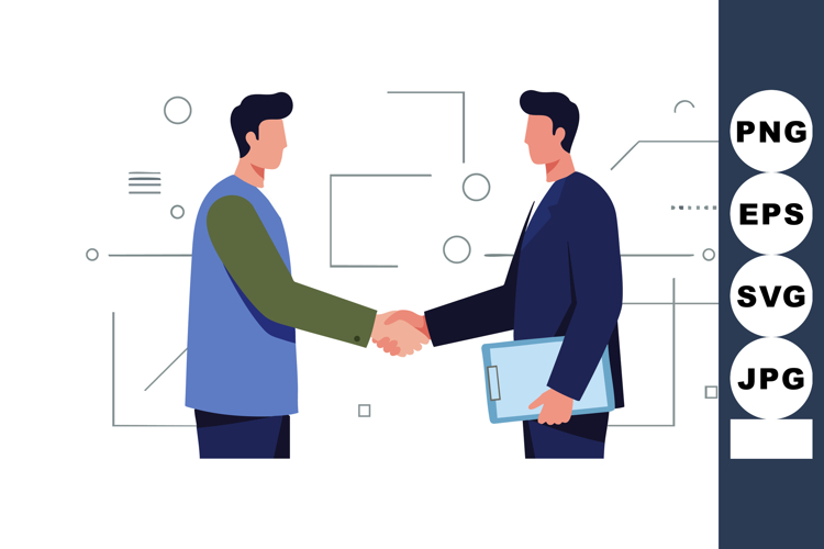 Handshake Clipart Image 17