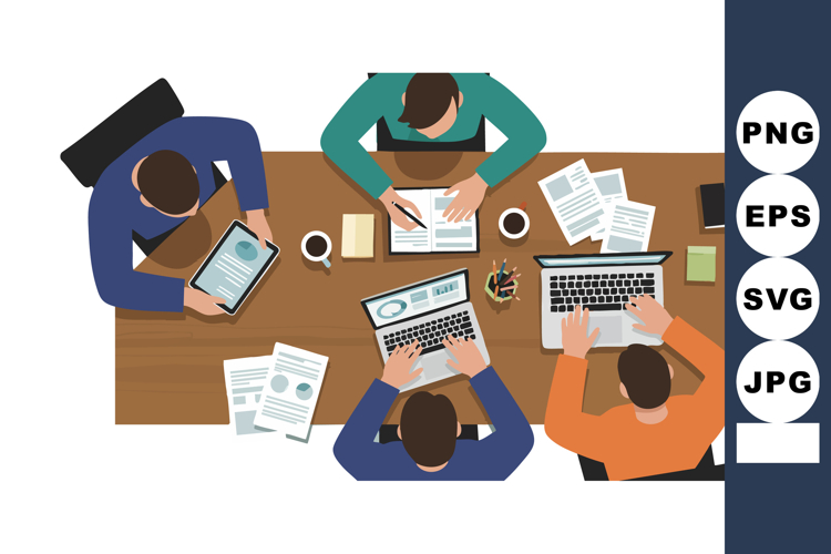 Team Work Clipart Image 21
