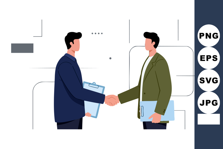 Handshake Clipart Image 15