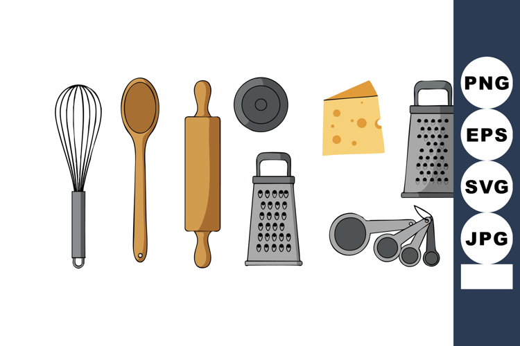 Kitchen Utensils Clipart Image 11