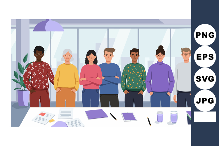 Group Of People Clipart Image 18