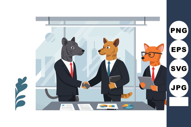 Handshake Clipart Image 7