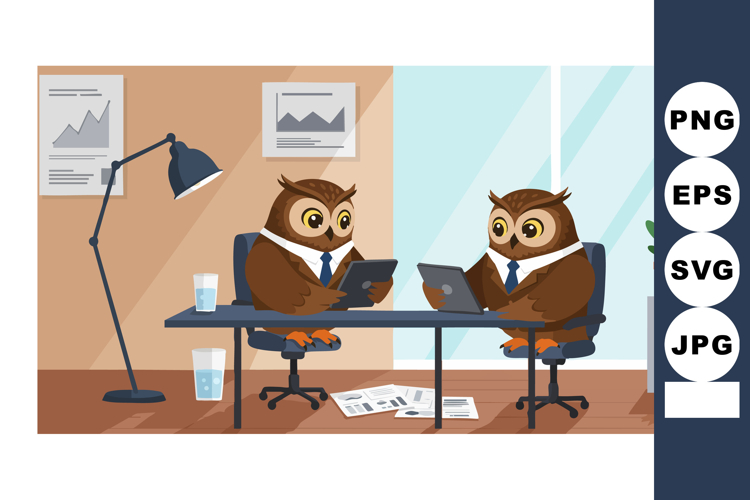 Office Illustration Image 18