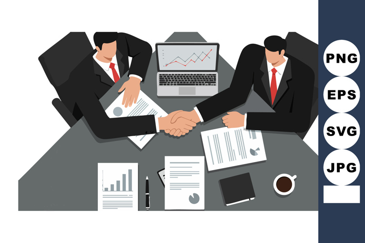 Handshake Clipart Image 2