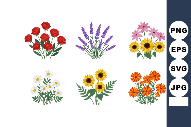 Flower Stem Clipart Image 24