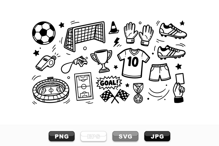 Football Clipart Image 19