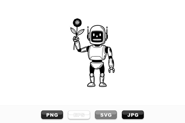 Robot Graphic Image 8