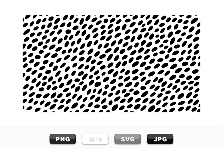Seamless Modern Black Spot Pattern SVG Pack