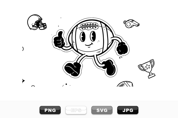 Trophy Black And White Clipart Image 5