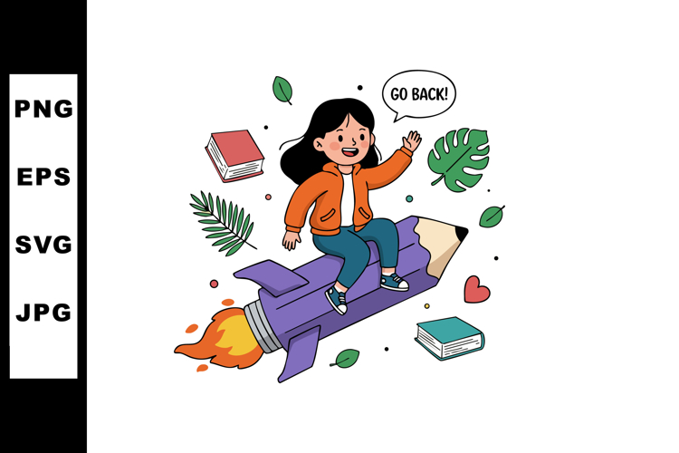 Rocket Clipart Image 10