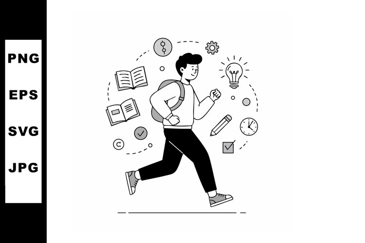 Backpack Clipart Image 21