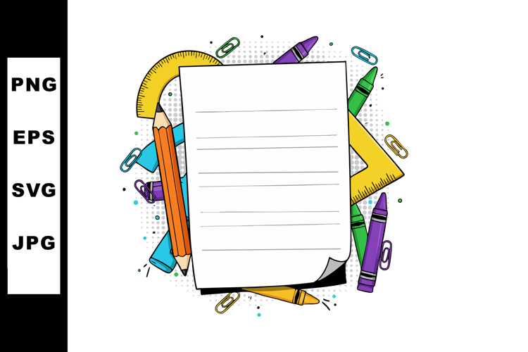 Crayons Clipart Image 9