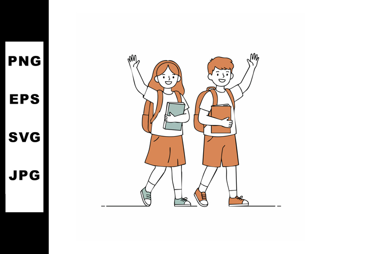Students Clipart Image 24