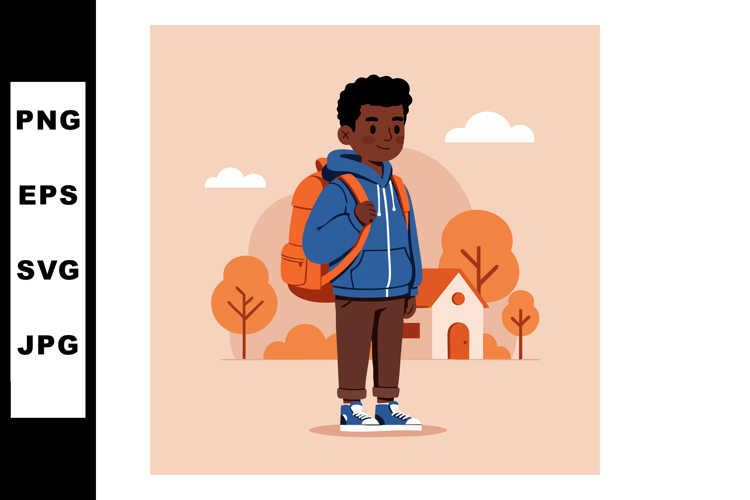 Backpack Clipart Image 7
