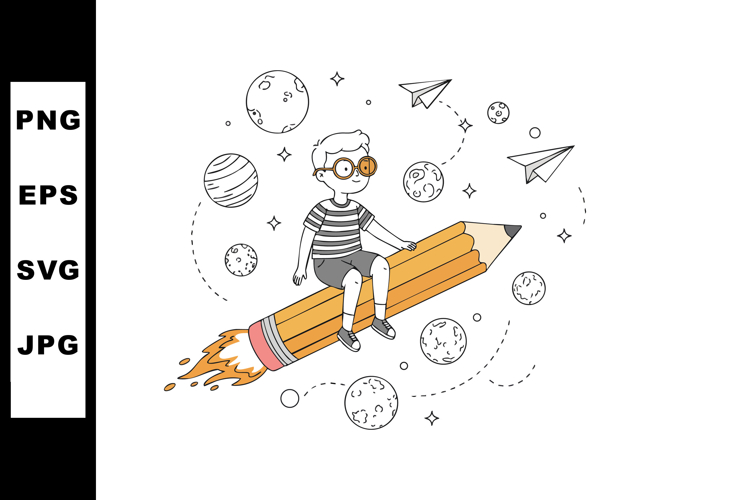 Rocket Clipart Image 14
