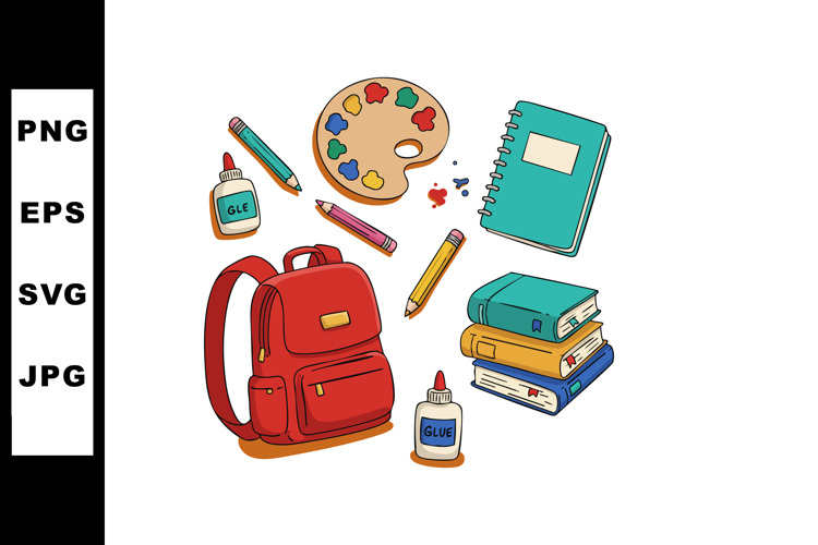 Backpack Illustration Image 22