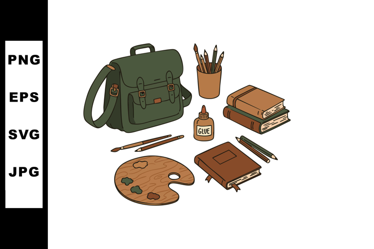 Pencils Clipart Image 24