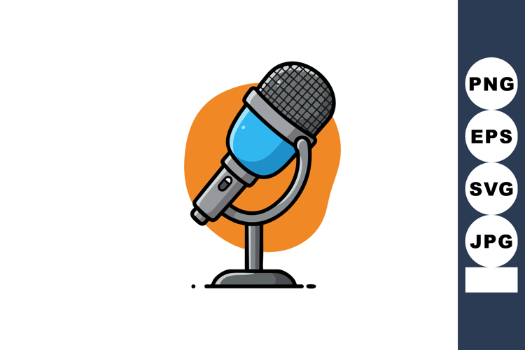 Microphone Clipart Image 21