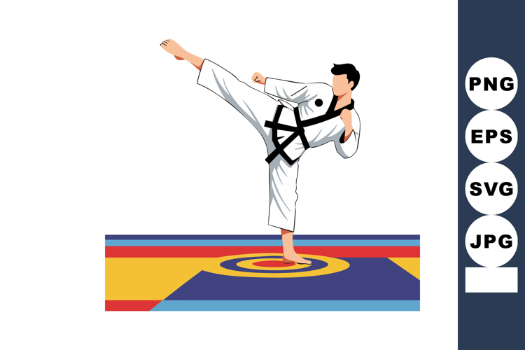 Kick Clipart Image 4