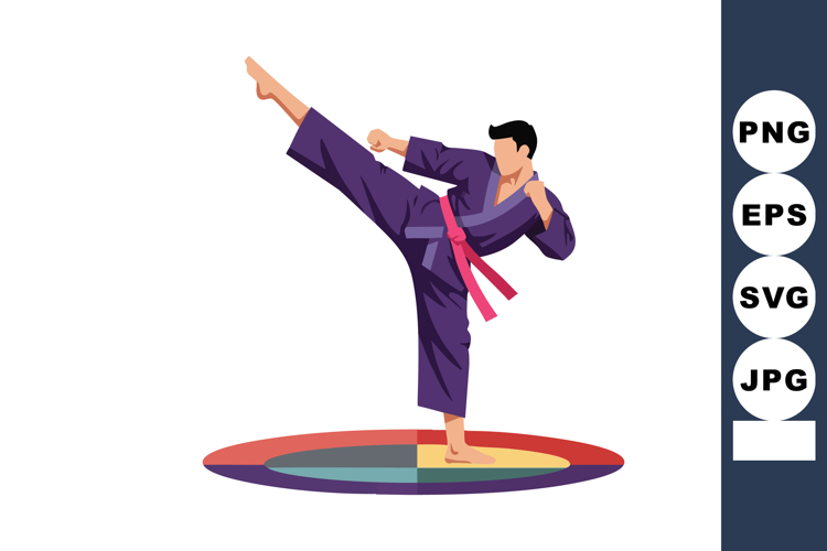Kick Clipart Image 3