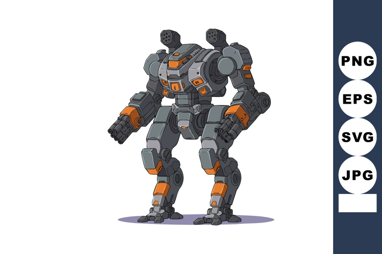 Robot Vector Image 23