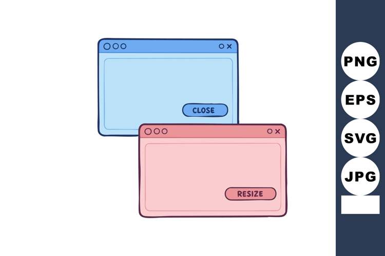 Buttons Clipart Image 8