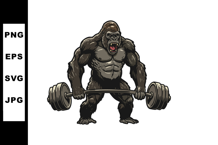Gorilla Vector Image 19