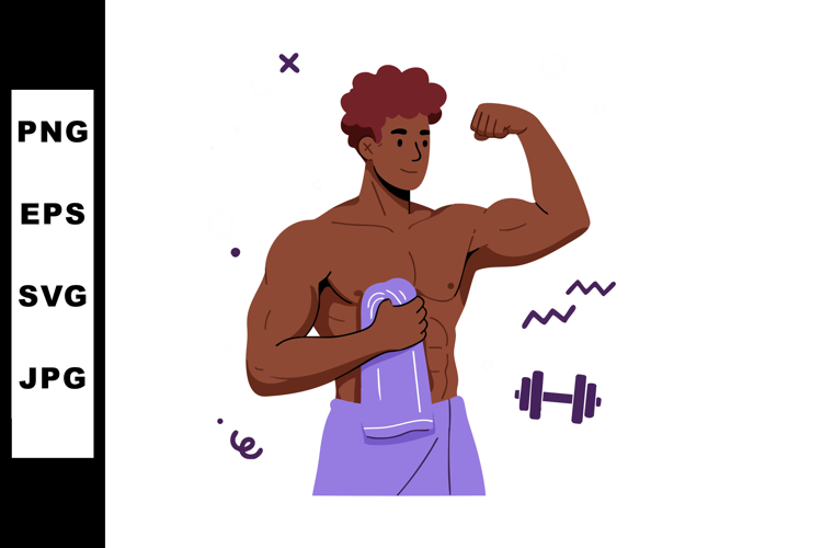 Bicep Clipart Image 2