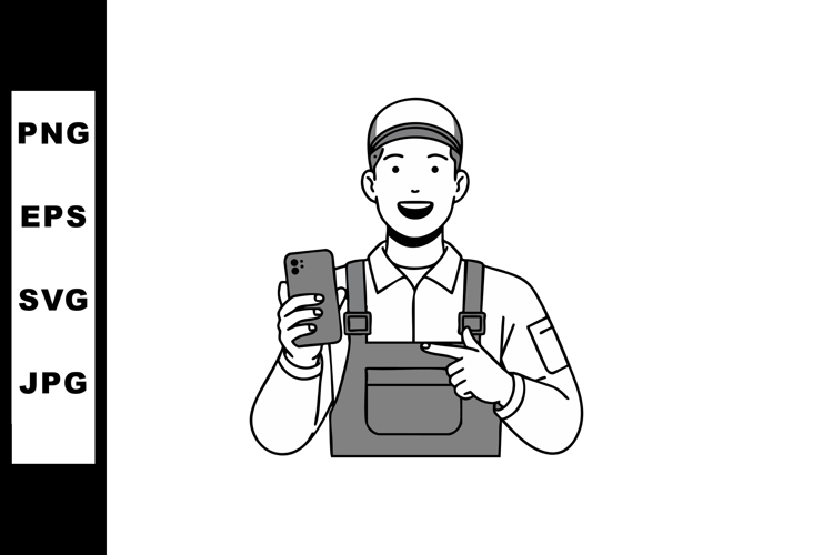 Smartphone Clipart Image 15