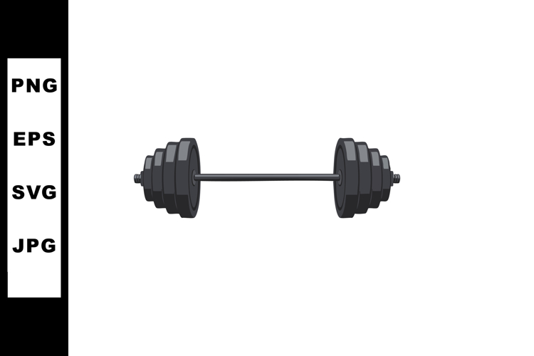 Barbell Clipart Image 15