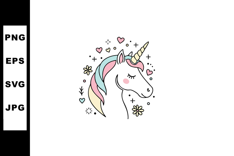 Unicorn Clipart Image 24