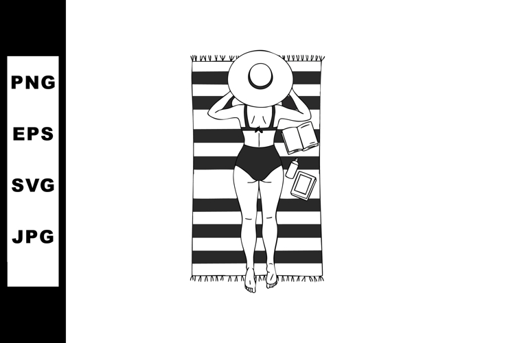 Beach Towel Clipart