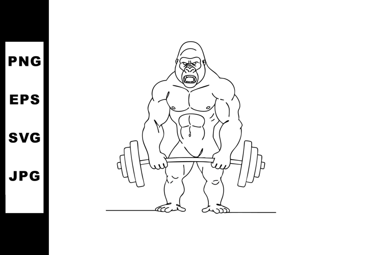 Barbell Clipart Image 14