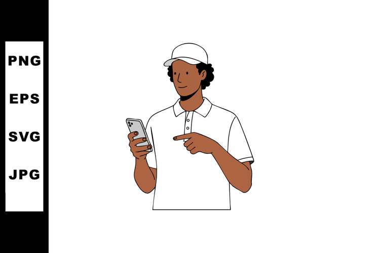 Smartphone Clipart Image 13