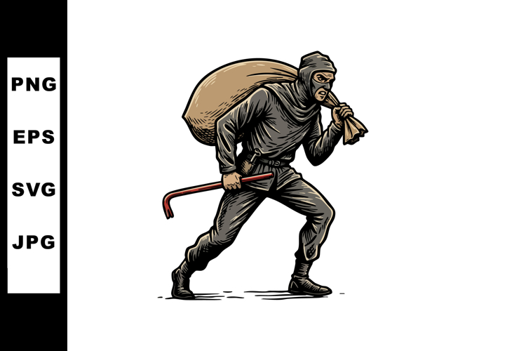 Criminal Clipart Image 15