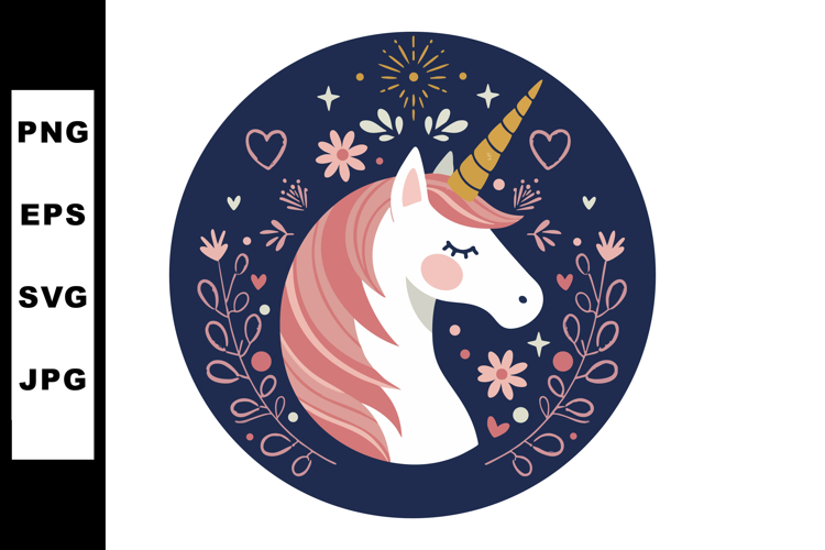 Unicorn Clipart Image 19