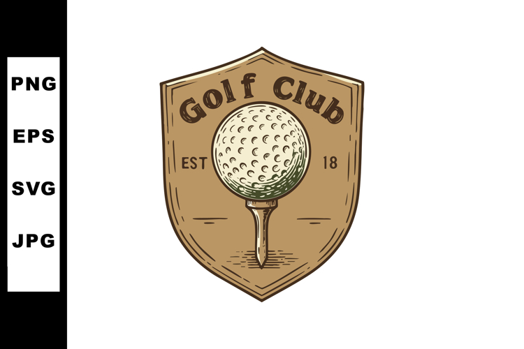Golf Ball Vector Image 21
