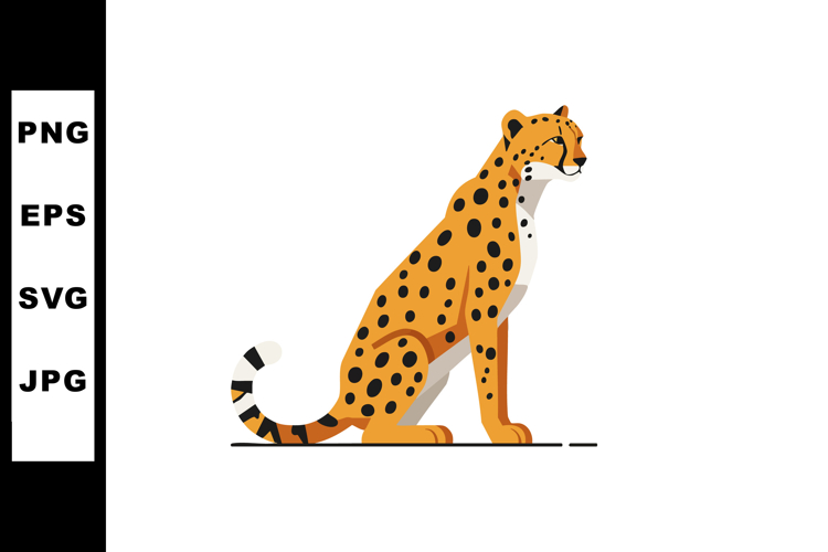 Cheetah Illustration Image 12
