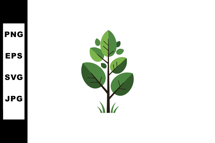 Simple Tree Clipart Image 4