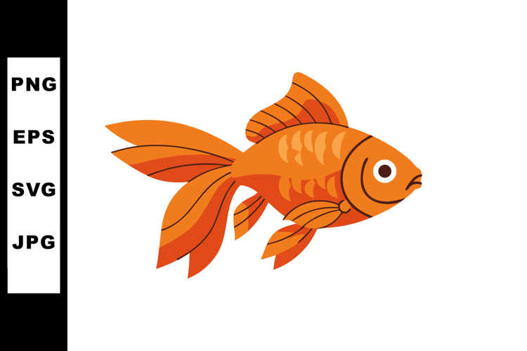 Goldfish Clipart Image 24