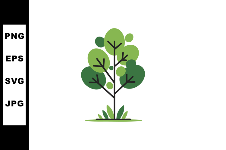 Simple Tree Clipart Image 3