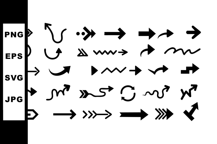 Curved Arrow Clipart Image 16
