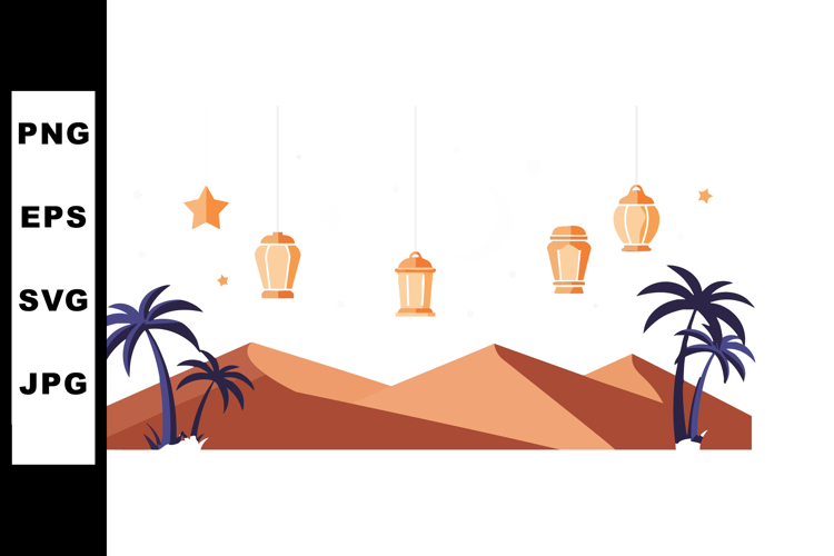 Palm Trees Clipart Image 8